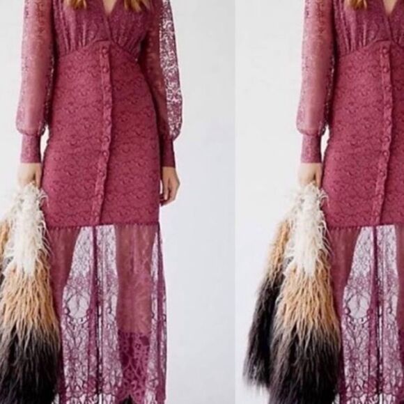 Free People Night Cap Siena Lace - Picture 2 of 12